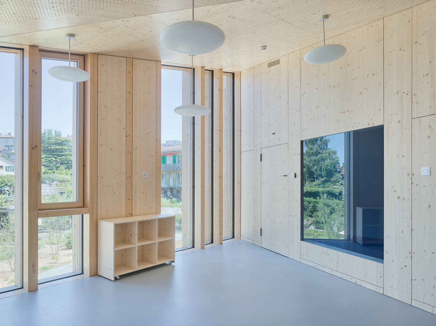 Nouvelle crèche et transformation d'un rural, 1er prix
