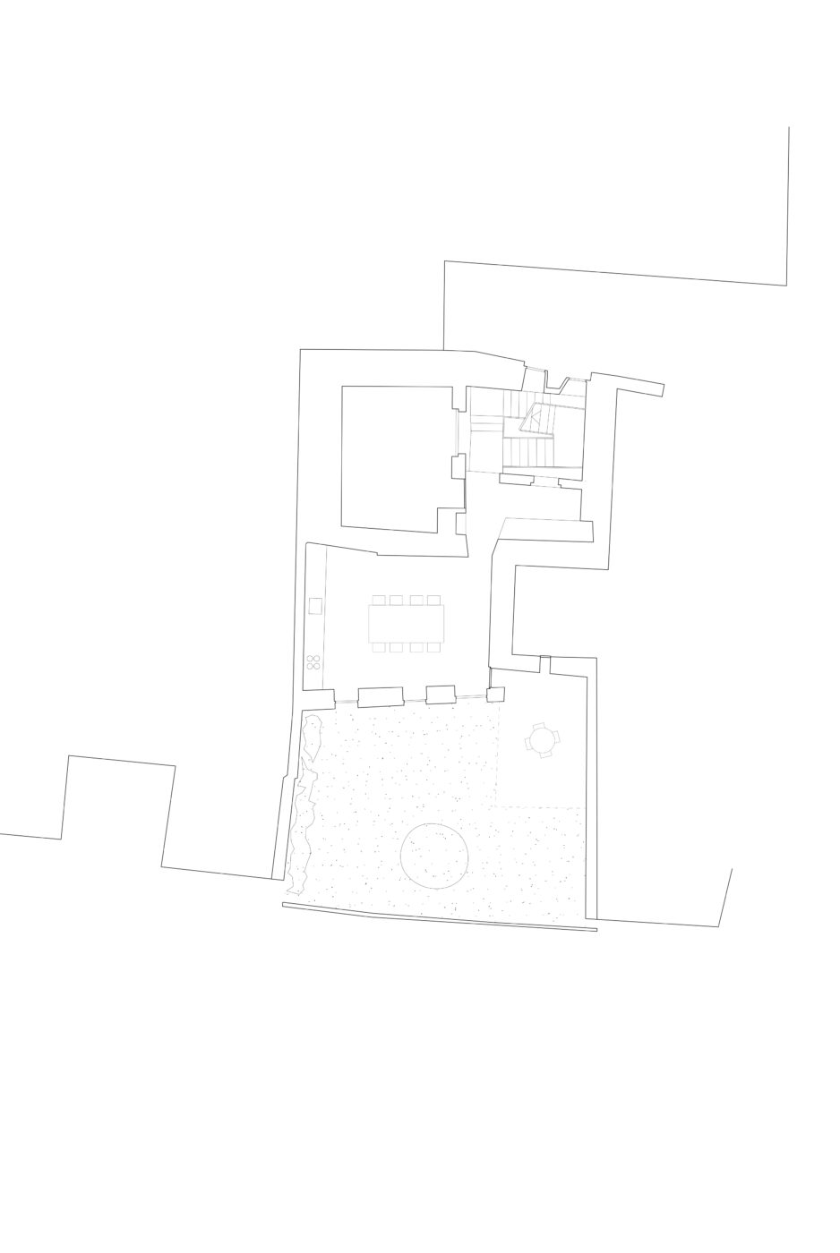 Transformation d'une maison vigneronne