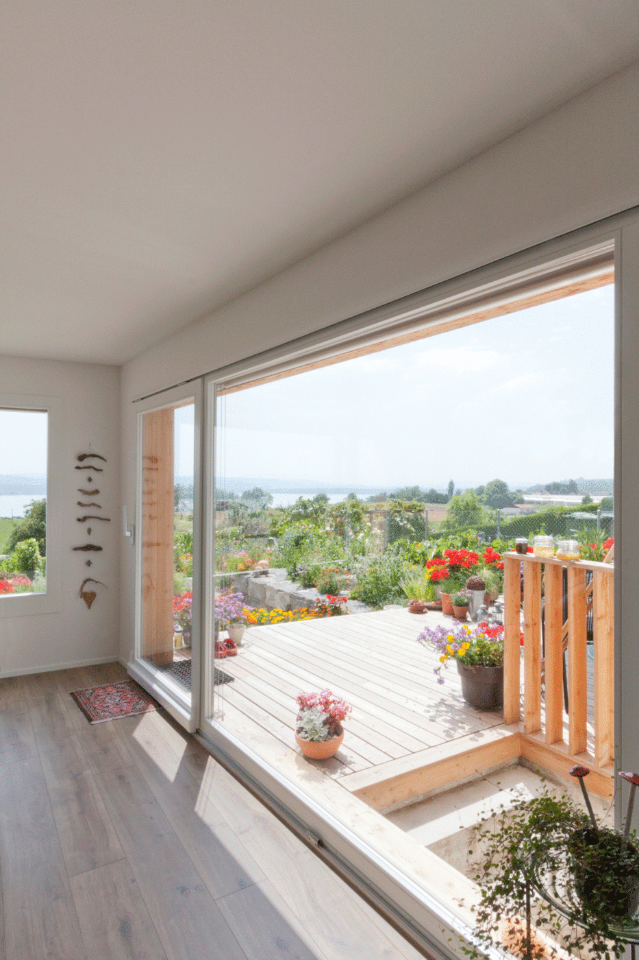 Transformation d'une maison villageoise en 2 appartements