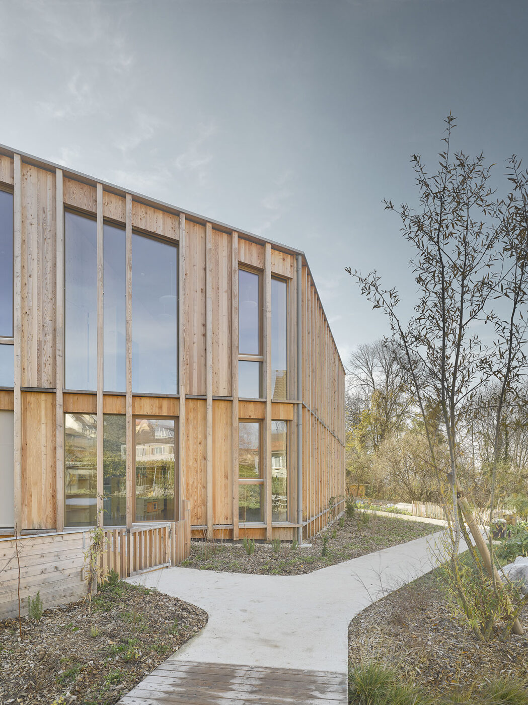 Nouvelle crèche et transformation d'un rural, 1er prix