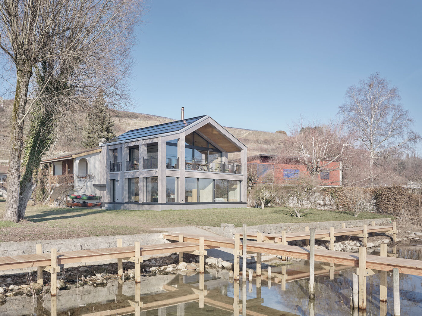 Abbruch und Neubau eines Doppelhauses